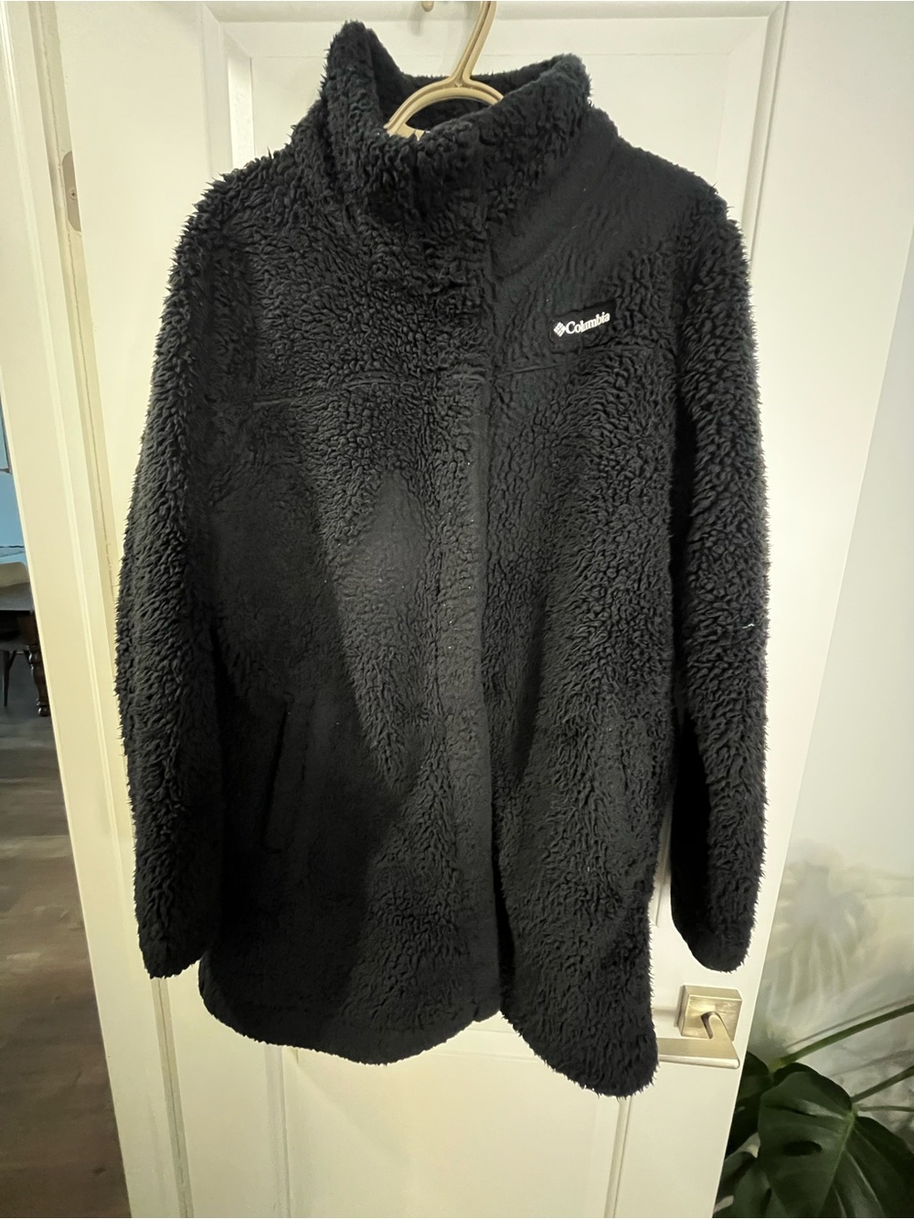 Columbia Black Sherpa Teddy Coat